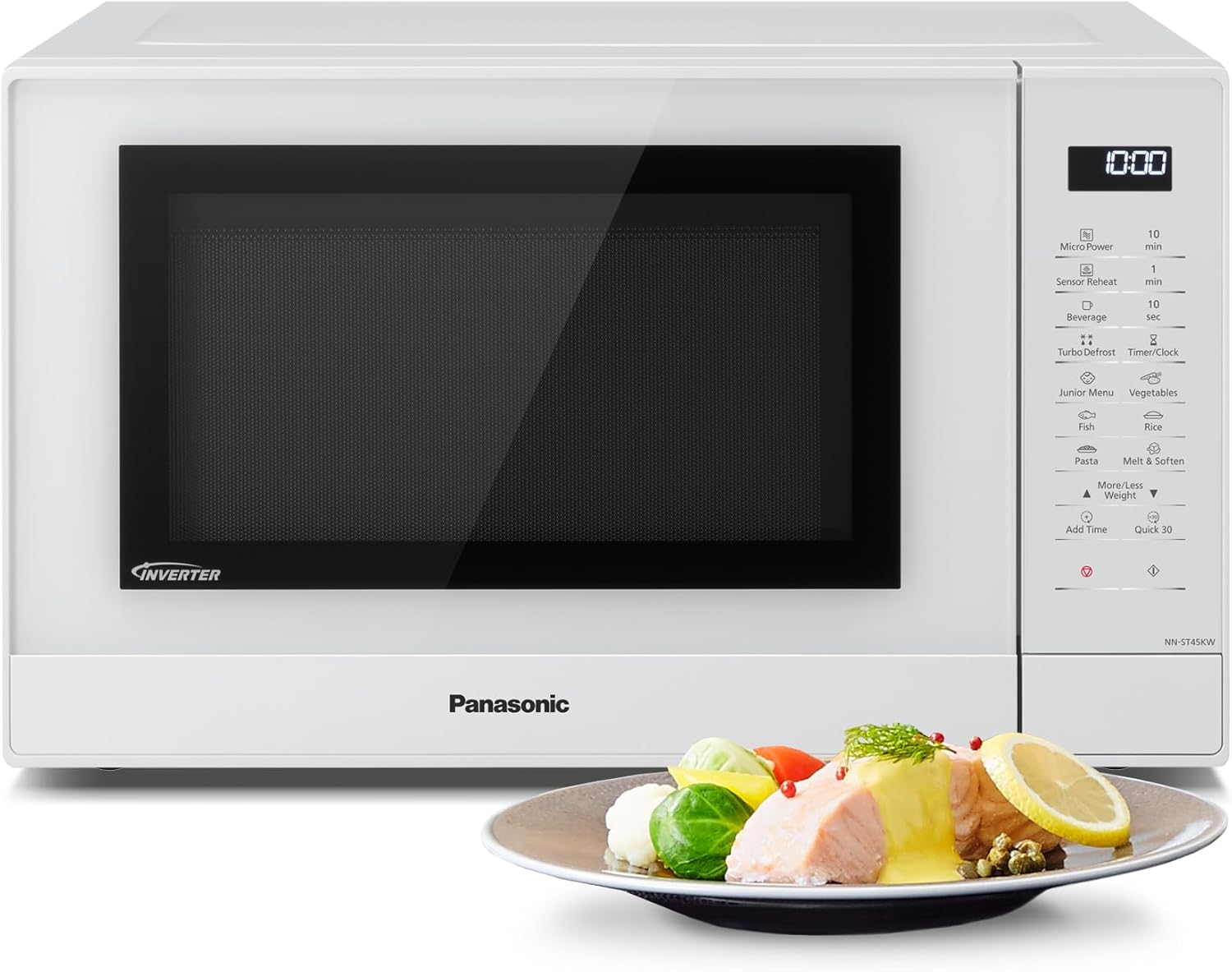 Panasonic Microwave, 1000 Watt, with Grill, Inverter Microwave, 31 Liters