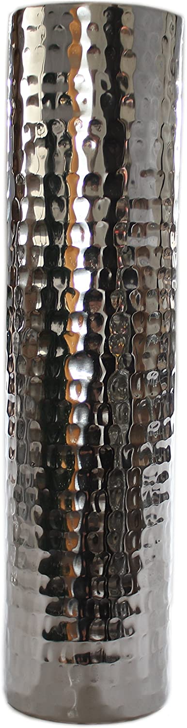 Decoline Pillar Tea Light Stainless Steel Chrome