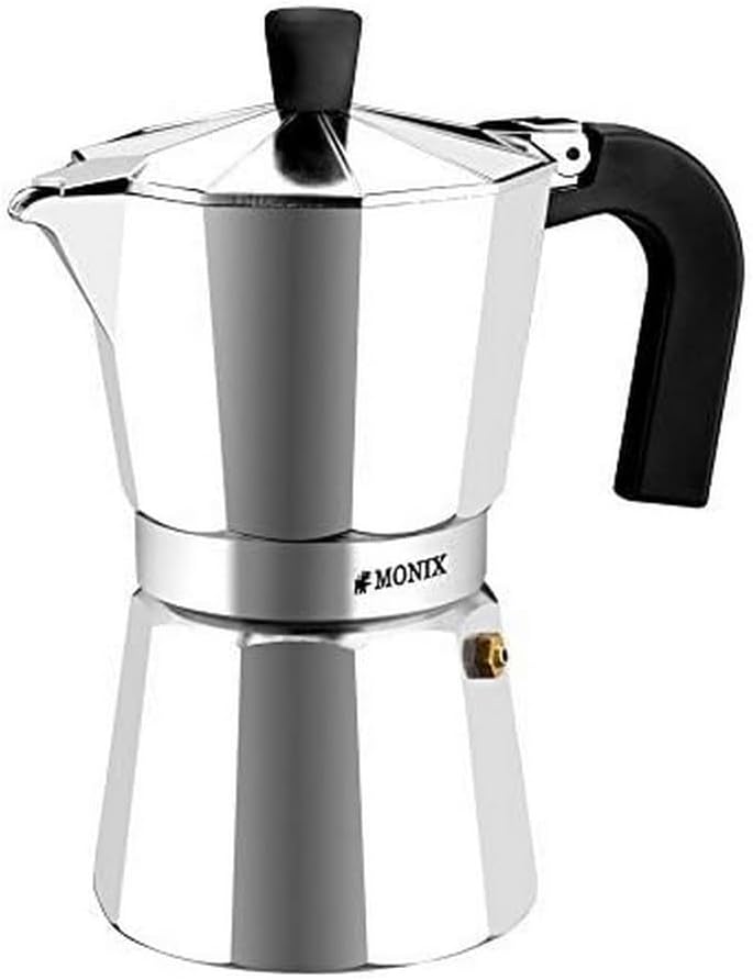 Monix Store Monix Vitro Express | 12 Cup Aluminium Coffee Maker Suitable for All Hobs Except Induction