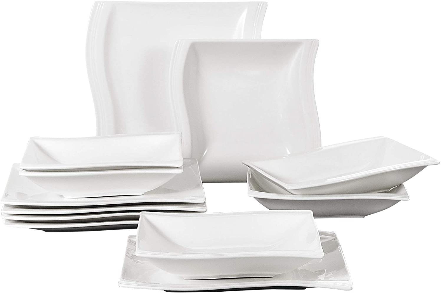 Malacasa, Flora Series, Dinner Service For 6/12 People