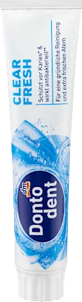 Dontodent Toothpaste Clear Fresh, 125 ml