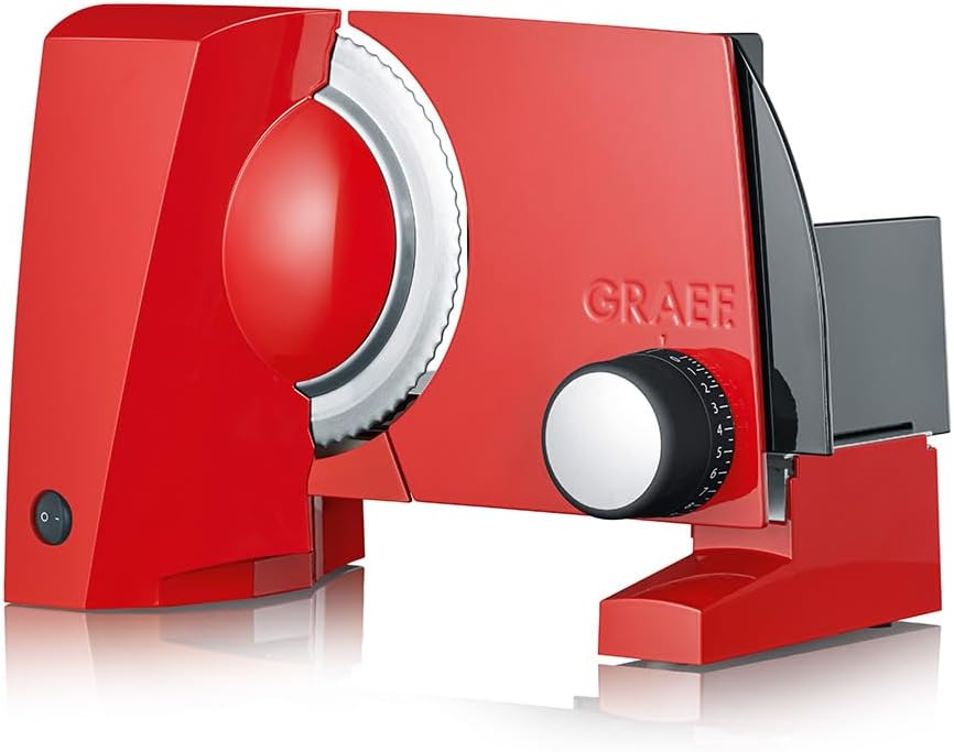 Graef S 10003 Sliced Kitchen Slicer, red