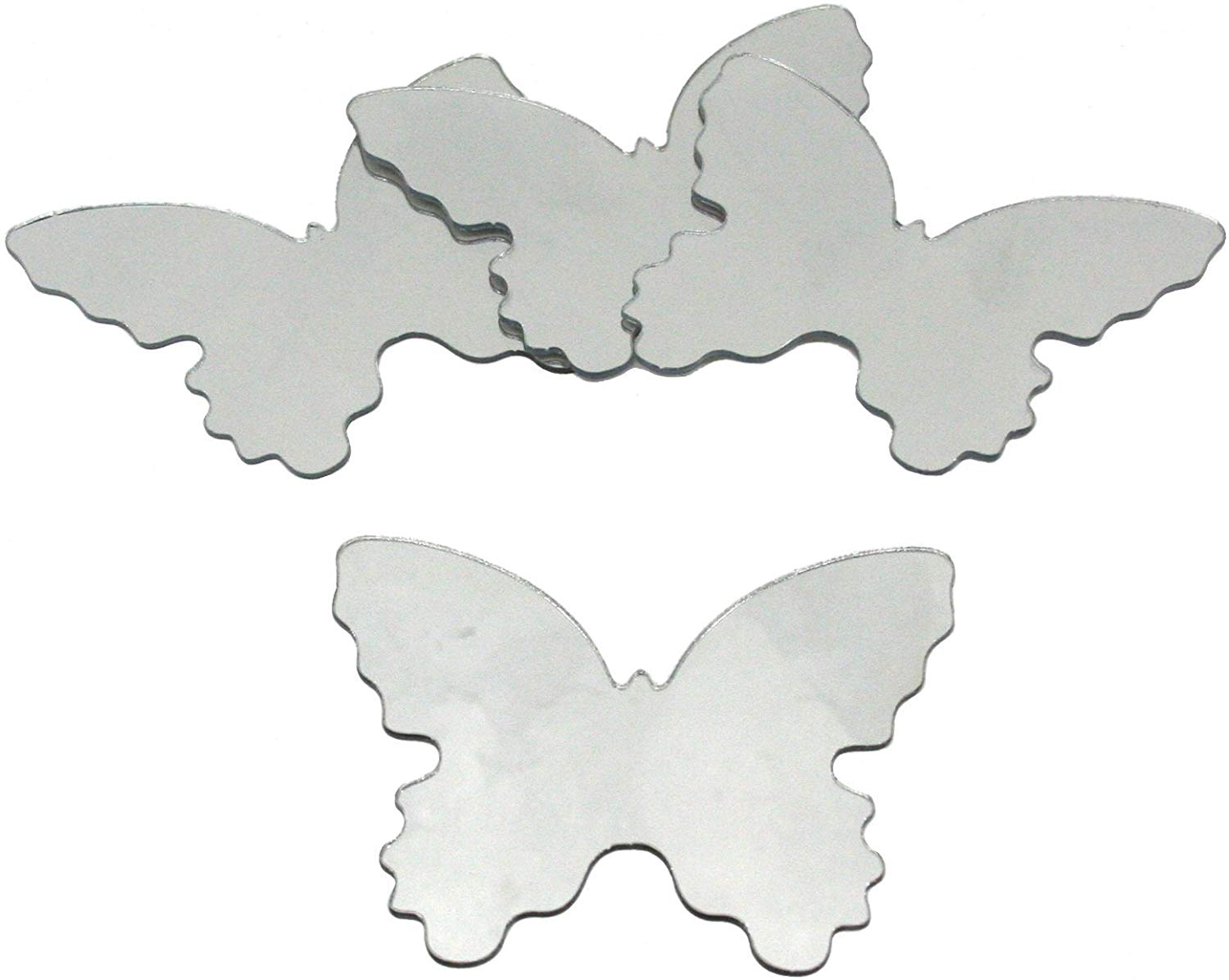 RoomMates Mirror Wall Stickers Butterflies Pack of 4