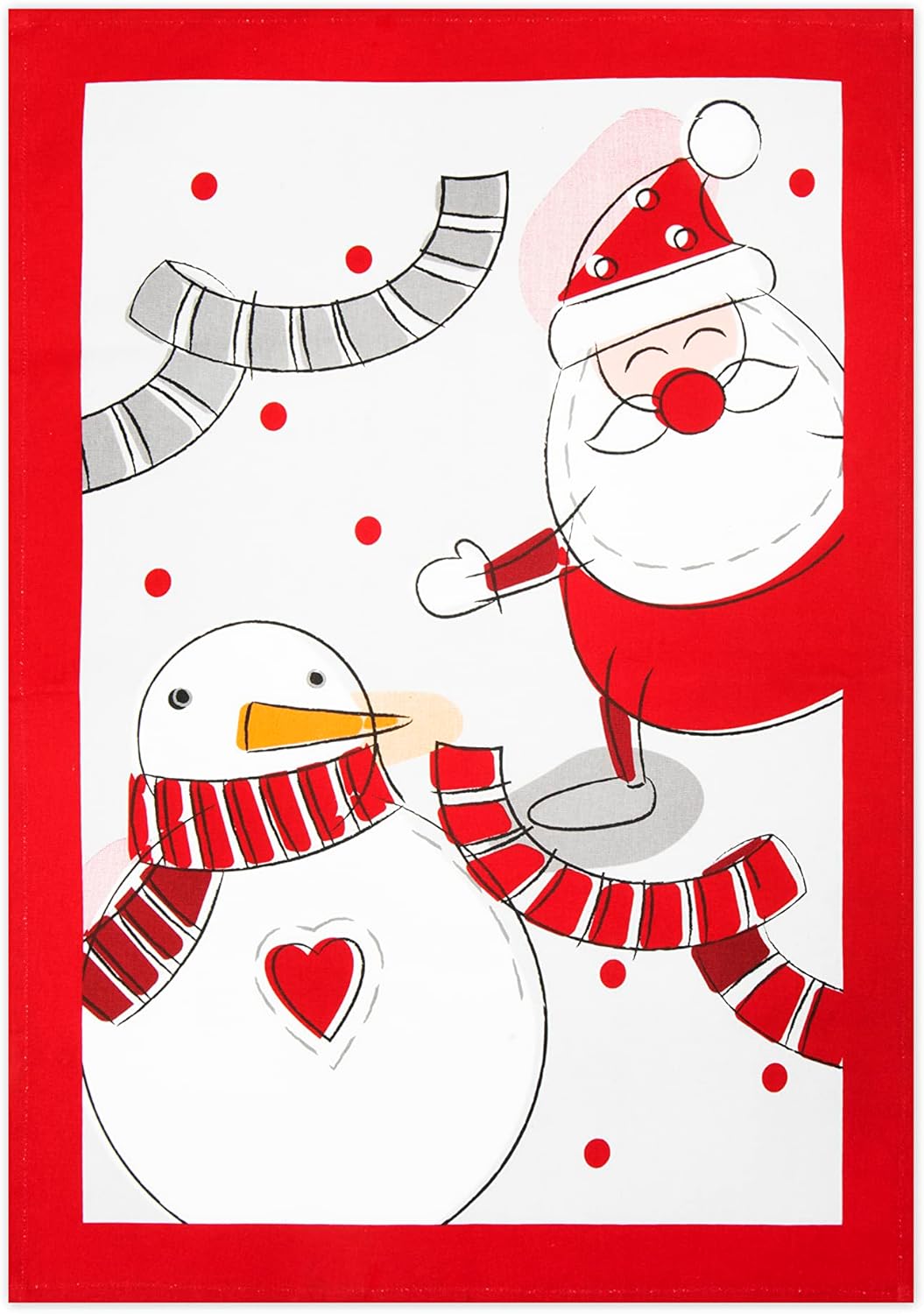 Excelsa Snowman Kitchen Tablecloth