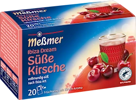 Meßmer Fruit tea, sweet cherry \'Ibiza Dream\' (20 x 2.5g), 50 g
