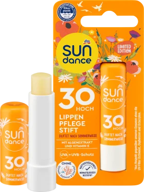 SUNDANCE Lip balm stick summer flowers SPF 30, 4.8 g