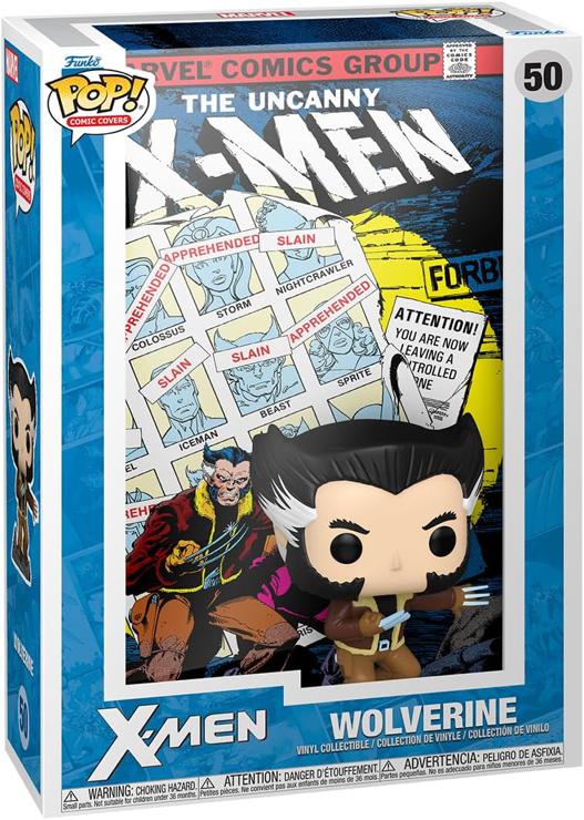 Funko POP! Comic Cover: Marvel - X-Men: Days of Future Past - (1981) Wolverine - Wolverine Comics - Vinyl Collectible Figure - Gift Idea - Official Merchandise - Toy for Children and Adults