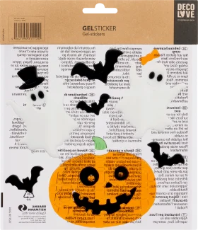 Dekorieren & Einrichten Decorate & Set Up Gel Stickers, Pumpkin & Ghosts Multisheet, 1 pc