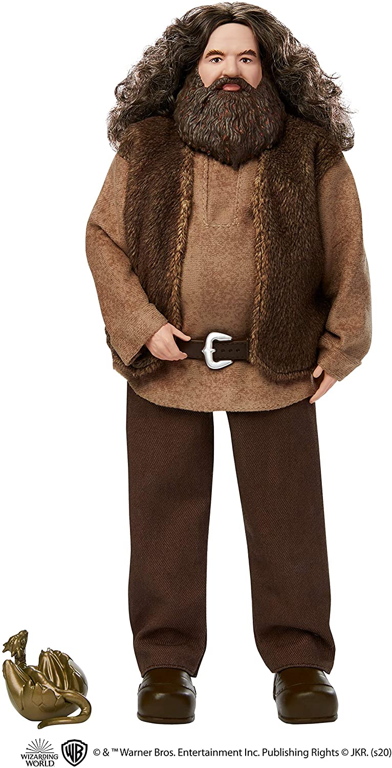 Harry Potter Rubeus Hagrid Gkt94 Doll, Toy For Ages 6 And Above