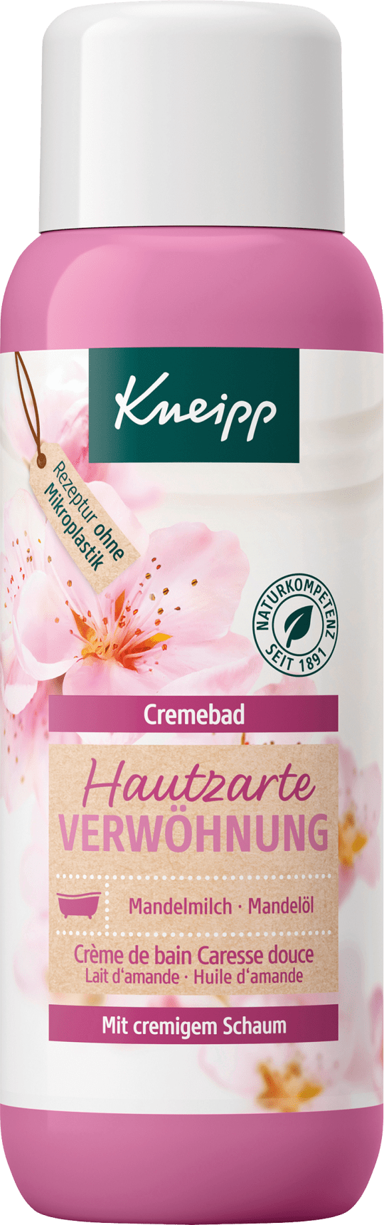 Kneipp Cream Bath Skin Tart Pampering, 400 Ml