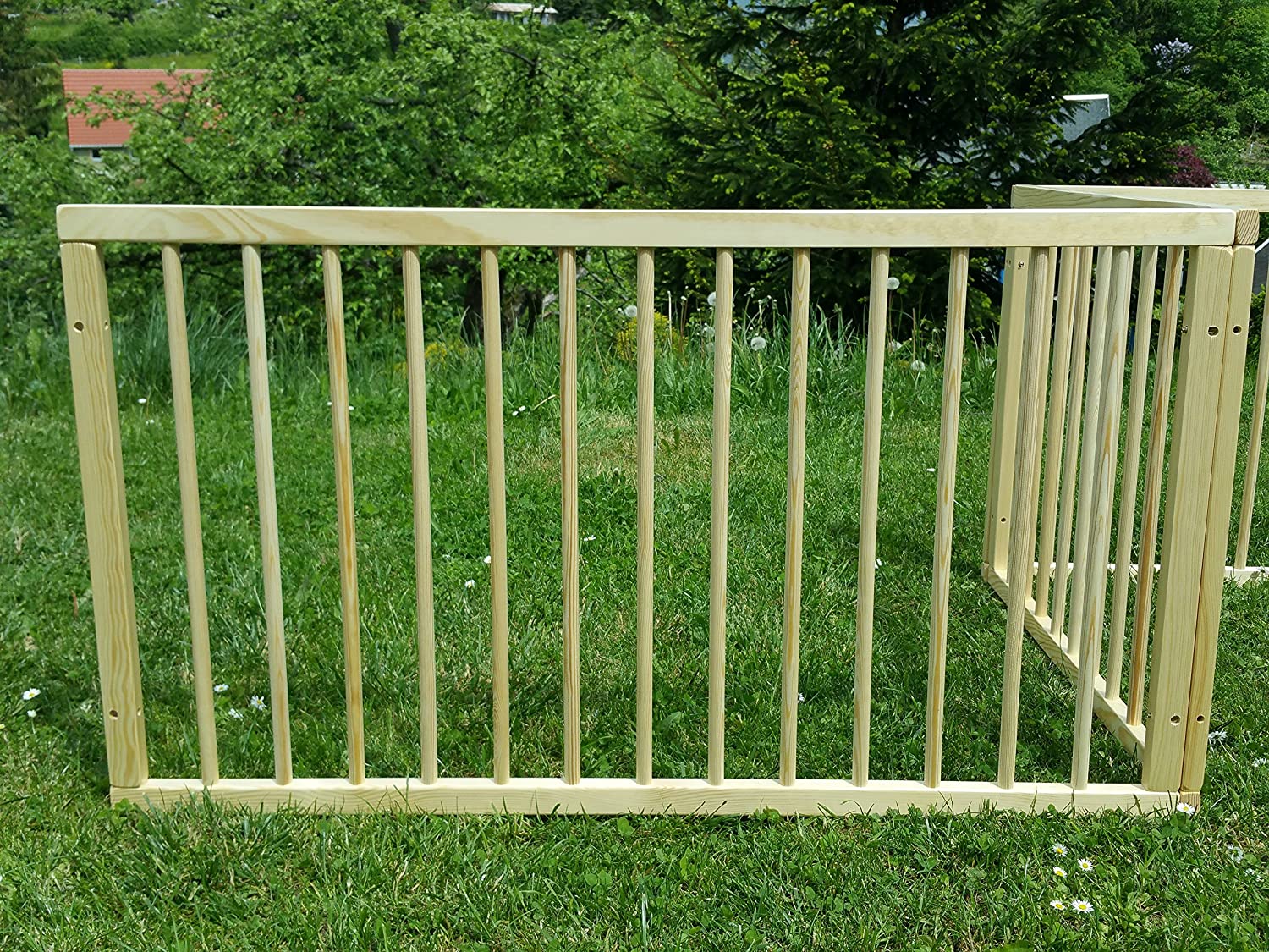 Kidsmax Universal Shut-Off Modular Gate Safety Gate 80 To 140 Cm