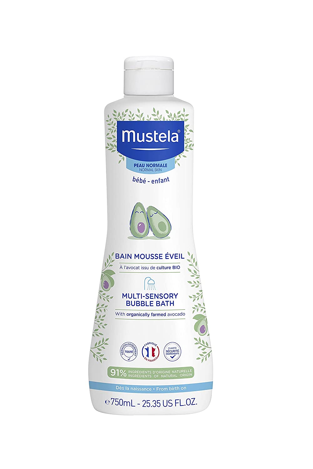Mustela Multi Sensory Bubble Bath 750ml