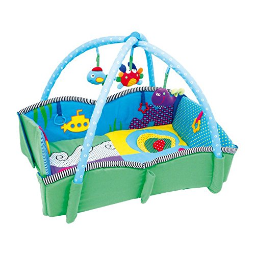 Small Foot by Legler On The Back Baby Play Blanket Pulpino Snuggly And Colourful Play Gym + Fol