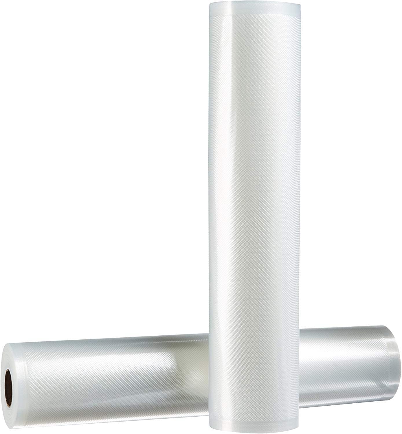 Amazon Basics 28 cm x 500 cm, 2 Rolls for Vacuum Sealer