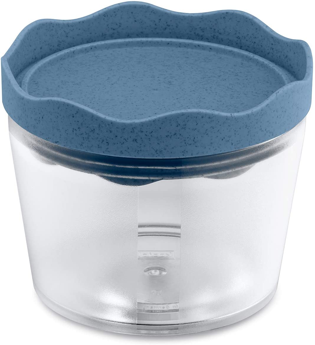 Koziol Prince Storage Can Airtight With Viewing Window, Stackable, Organic,