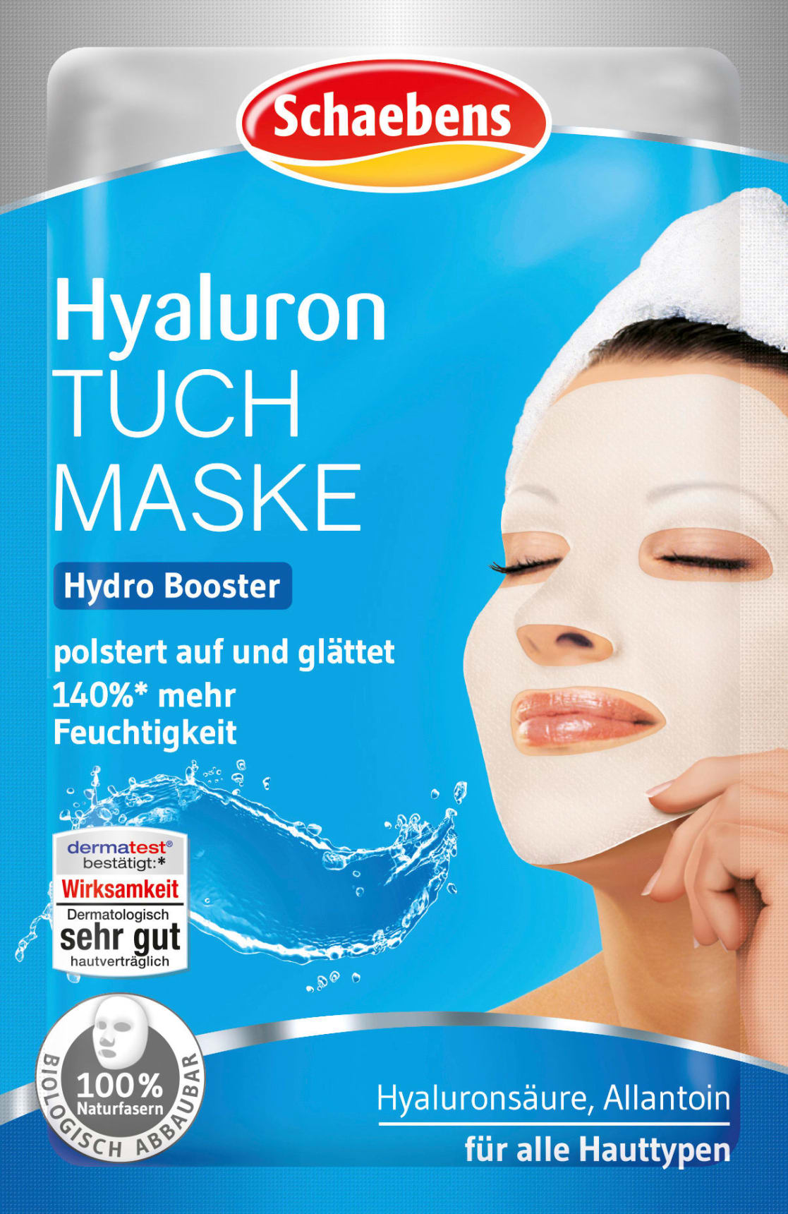 Schaebens Cloth Mask Hyaluron, 1 Pc