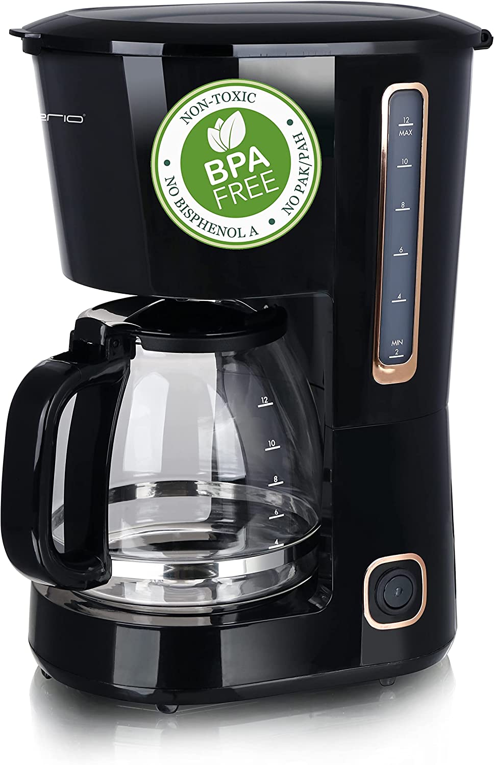 Emerio CME-125129 Coffee Machine Filter Coffee Machine 1.5 L Black