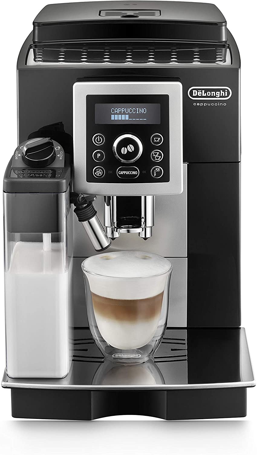 eCAM 23.463.b DELONGHI Coffee Maker Black/Silver