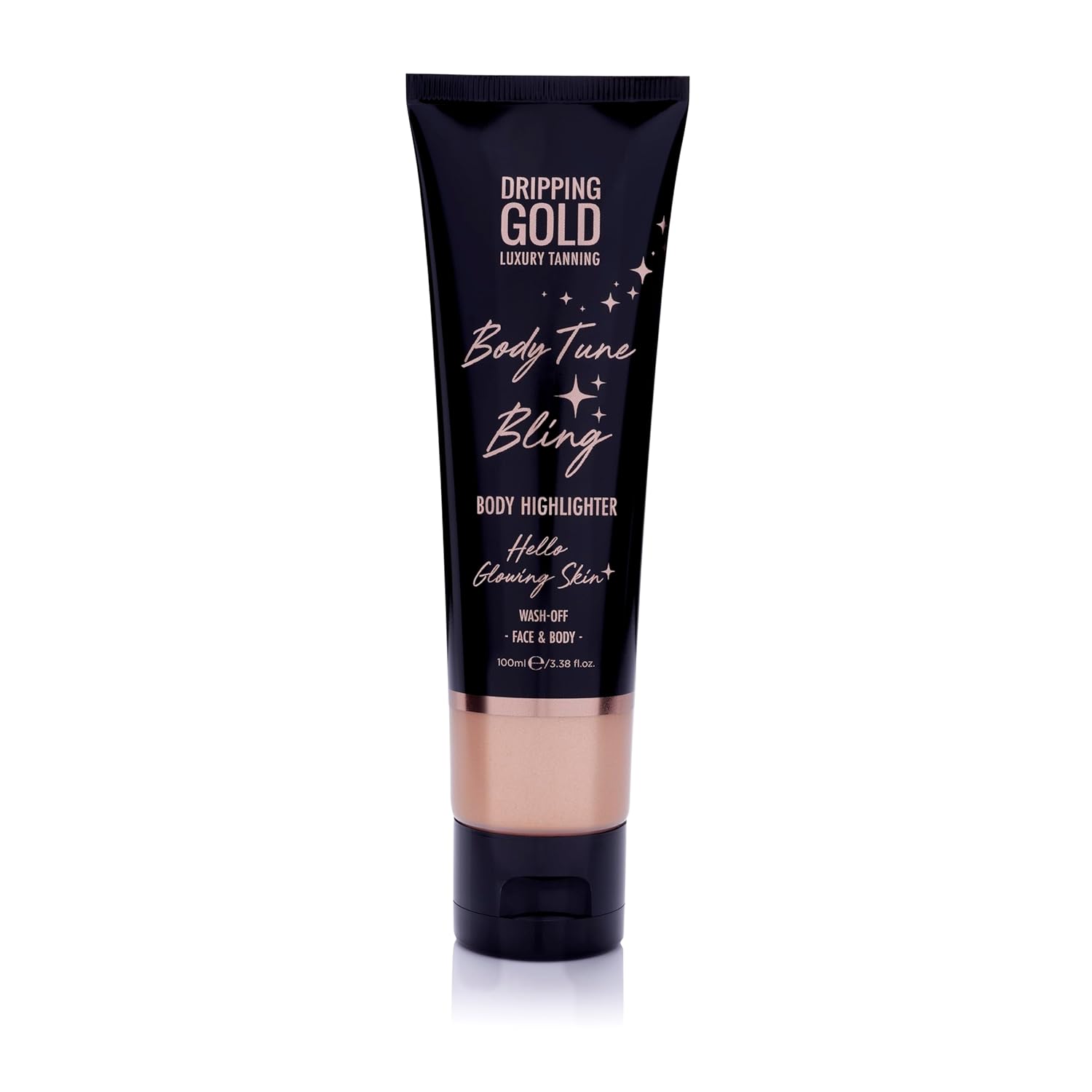 Body Tune Bling Shimmering Body Oil Moisturizing Long-Lasting Glow Quick Drying Lightweight Formula For All Skin Types Vegan Beauty Manifesto