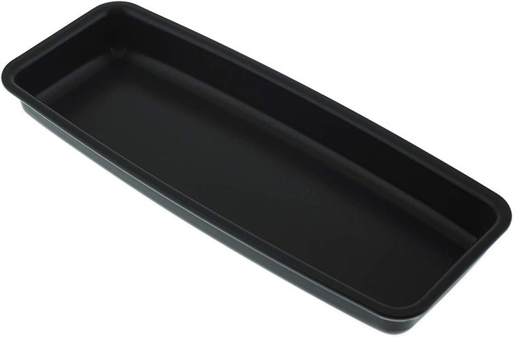 Ninja Foodi Grill & Hot Air Fryer Bakeware Non-Stick Vegetable Tray, Black Ceramic Coated, 4140J301UKE