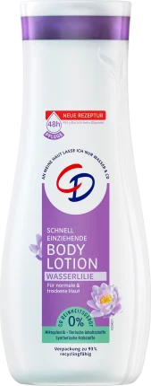 CD Bodylotion water lily, 400 ml