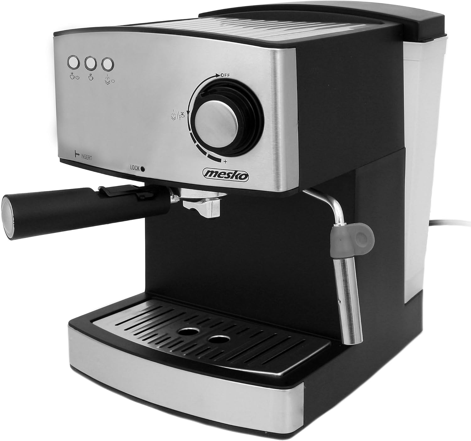 Adler Coffee Machine with 15 bar Pressure MS 4403, Black