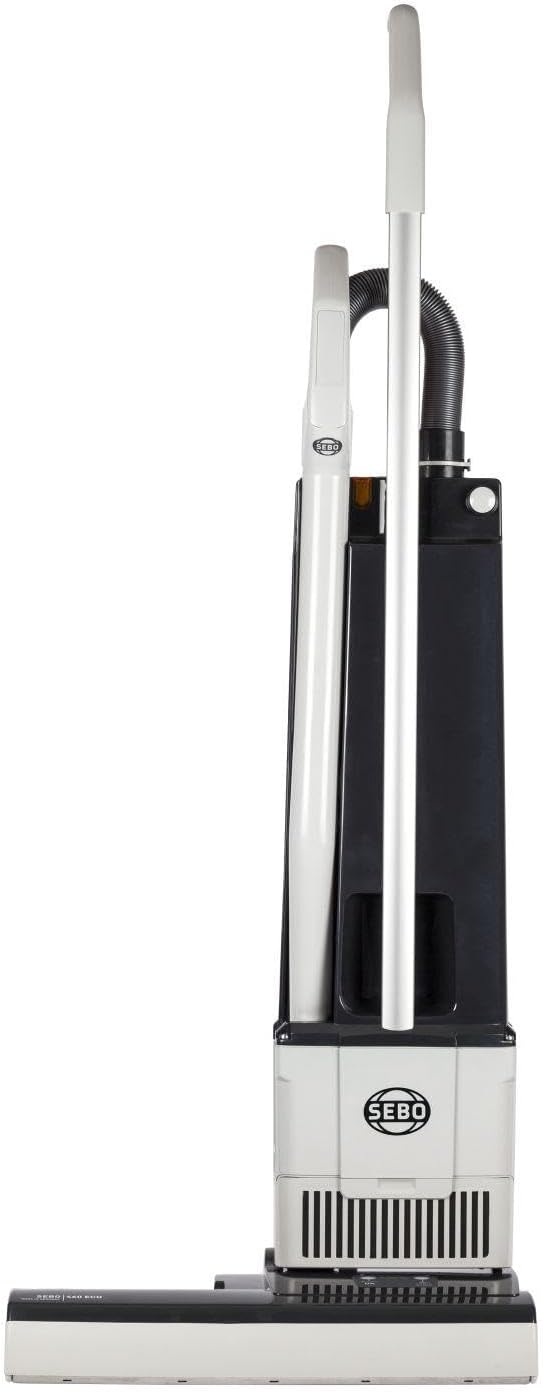 Sebo BS 460 Brush Vacuum Cleaner, Grey, 126.00 x 46.00 x 26.50 cm