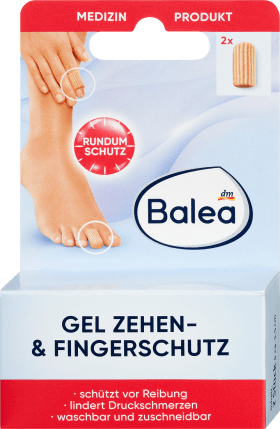 Balea Gel toe and finger protection, 2 hours