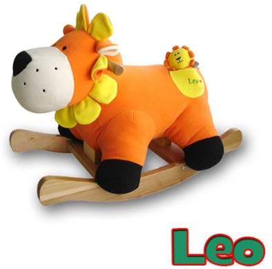 TORRO Zuckersuesse Leo Baby & Music Rocking Horse