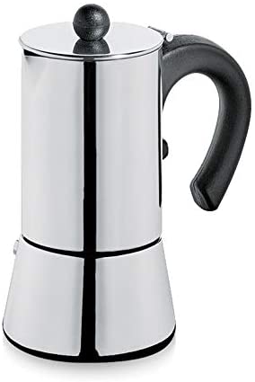 Cilio Vito 342949 Espresso Maker 6 Cups 18/8 Stainless Steel