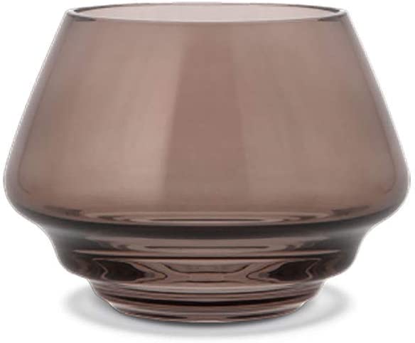 Holmegaard Candle holder 10.4 x 10.4 x 8.2 Fumo