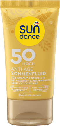 SUNDANCE Sun Fluid Face Anti Age SPF 50, 50 ml