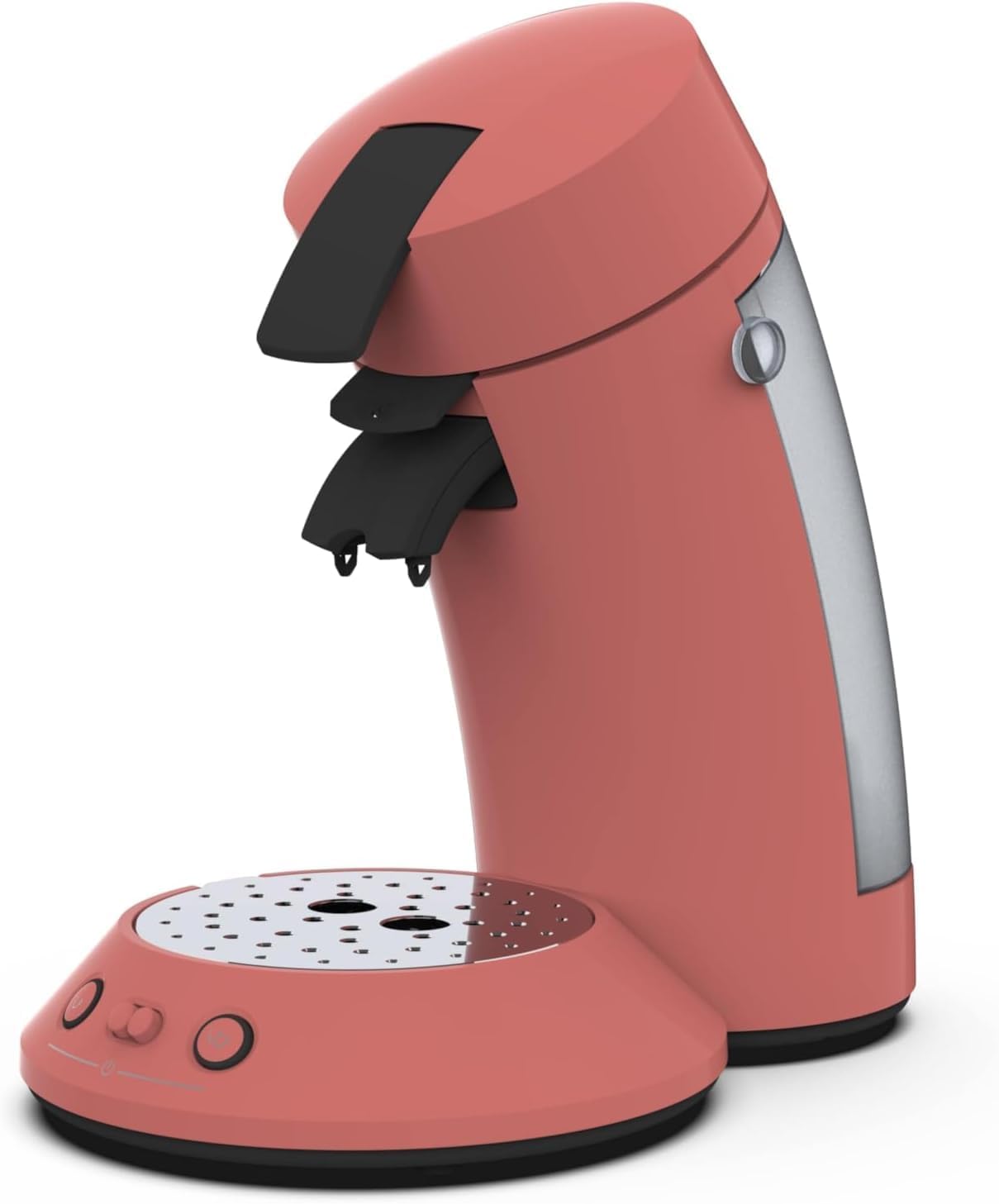 Philips Senseo Original Plus Coffee Pod Machine, Coffee Strength Selection, Coffee Boost Technology, Recycled Plastic, Soft Red (CSA210/35)