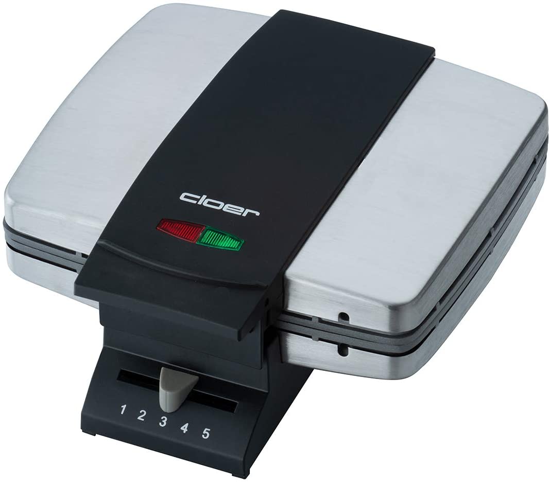 Cloer 1445 - waffle maker - stainless steel