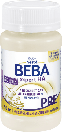 Nestlé BEBA Ready to drink, from birth, 32x90ml, 2,88 l