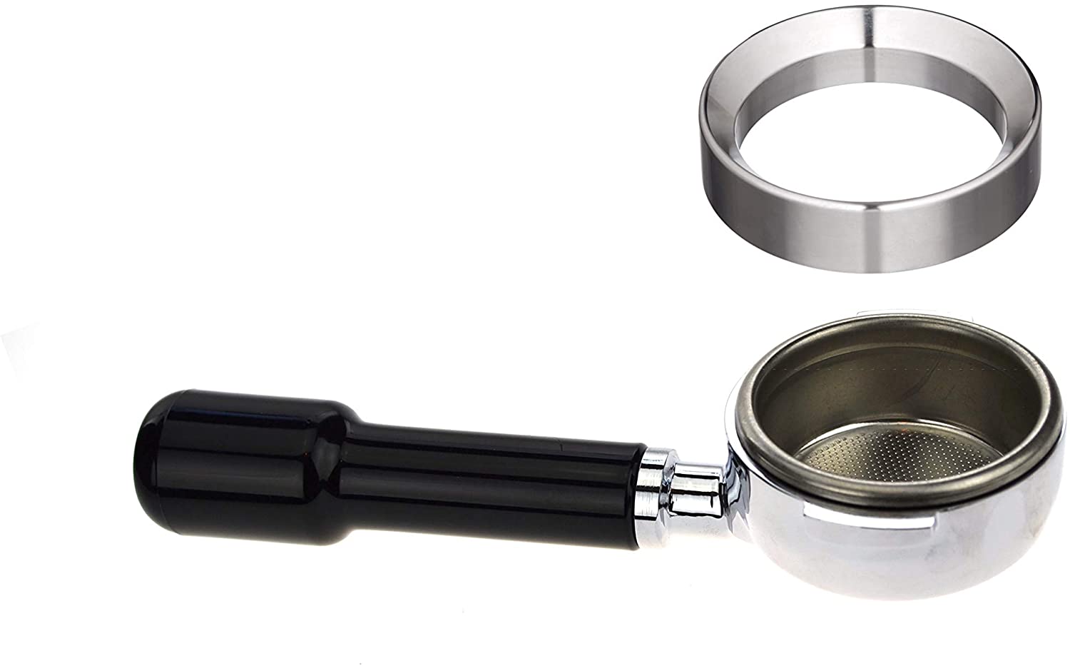 scarlet bijoux Scarlet Espresso | Precision Funnel Barista Cono L 58 mm Stainless Steel for Portafilter Holder Dosing Funnel Filling Funnel for 58 mm Tamper