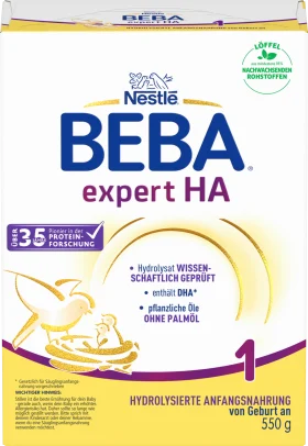 Nestlé BEBA Initial milk Expert HA1 from birth, 500 g