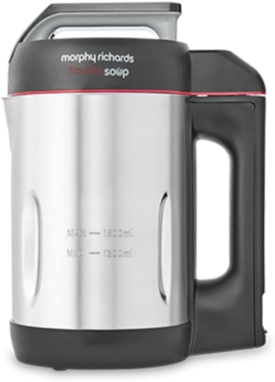Morphy Richards Saute and Soup Maker 501014 Soup Maker Brushed Stainless Steel