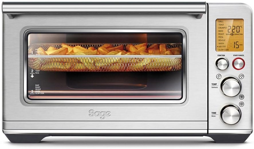 Sage The Smart Oven Air Fryer with Hot Air Fryer Setting, SOV860BSS, Brushed Stainless Steel