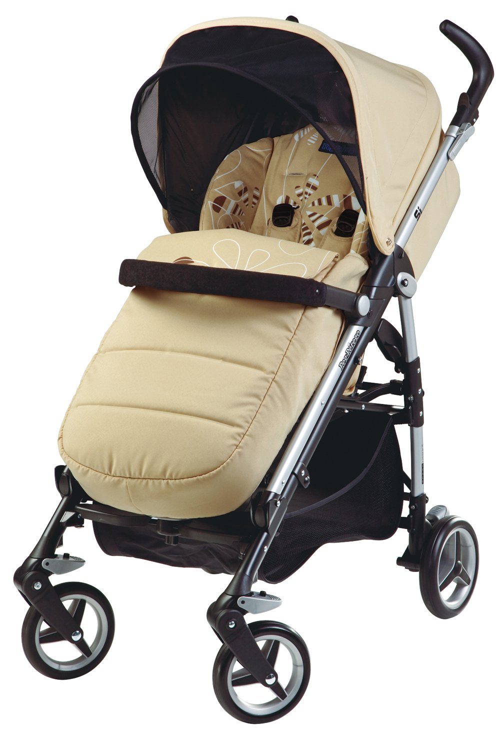 Peg Perego S1SIC4FA46 Sí Classico Pushchair Fantasy Black