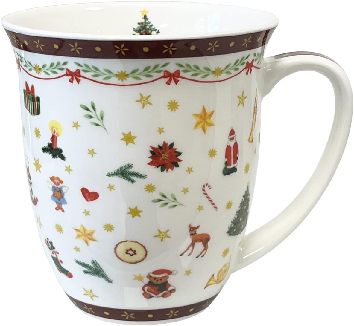 Ambiente Mug Christmas Nostalgia Red