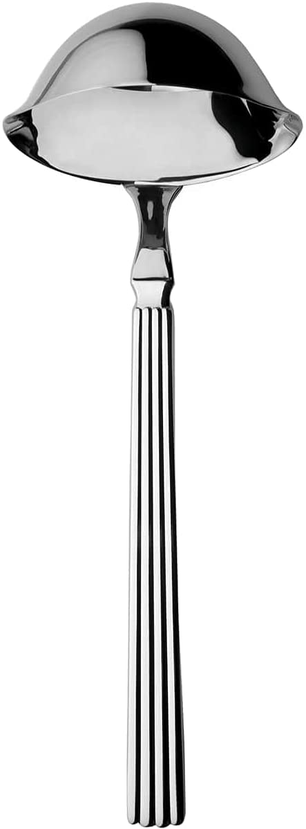 Georg Jensen GEORGE Jensen GJ 073623 Mirror Gravy Ladle, Stainless Steel, Stainless Steel, 9.6 x 8.9 x 5.7 cm