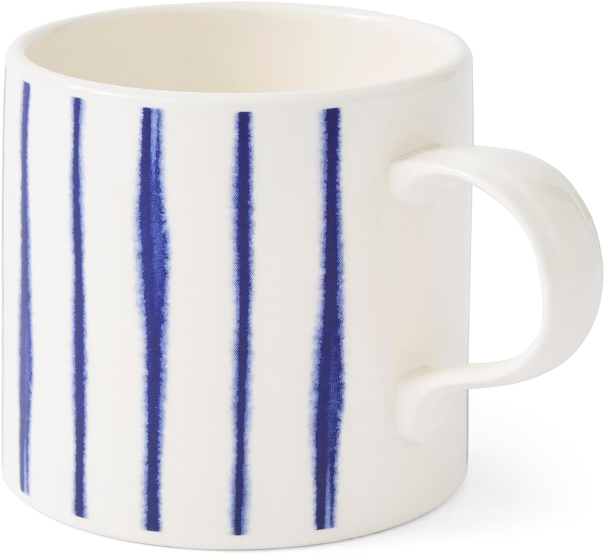 Portmeirion Home & Gifts Merion Blue and White Stripe Mug
