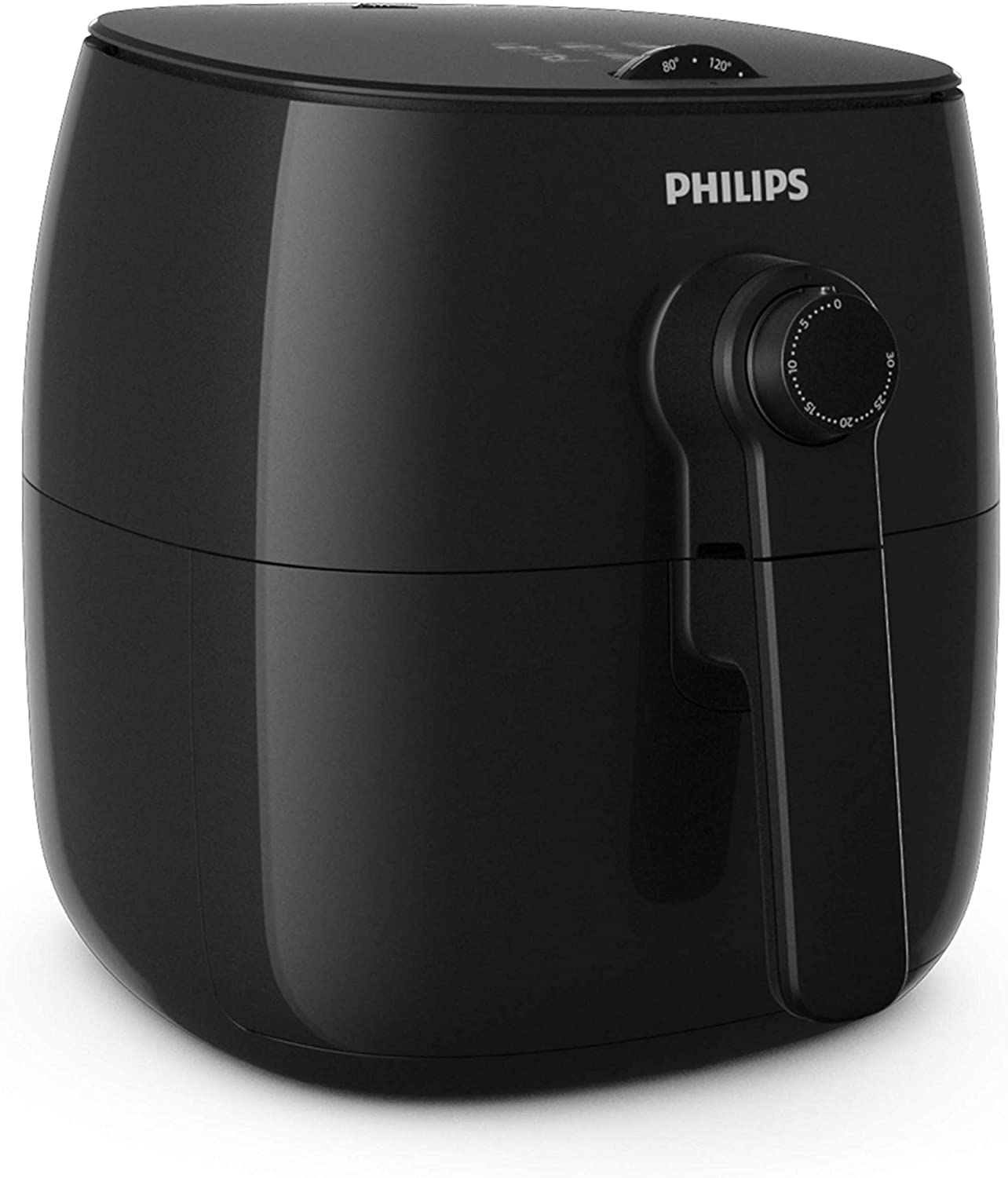 Philips Airfryer Turbostar HD9621/90 Hot Air Fryer (Without Oil, 60 Days Risk-Free Testing) Black