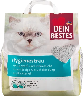 Dein Bestes Cat litter hygiene litter, antibacterial, 10 l