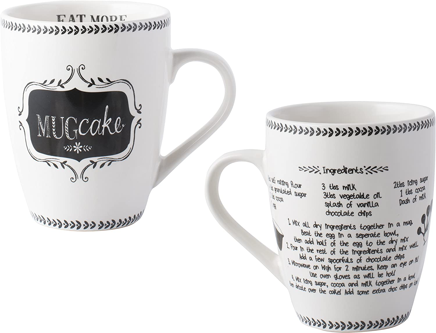 Creative Tops \'Bake Stir It Up Cake Mug, White