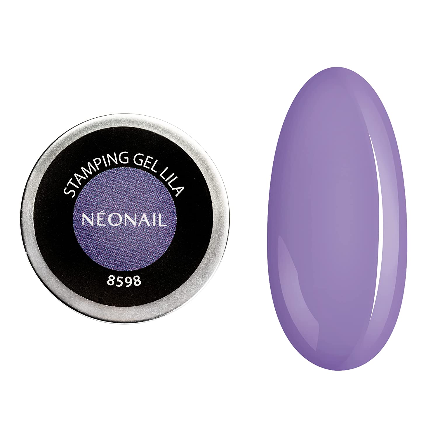 NEONAIL Stamping Gel 4 ml Purple, ‎purple