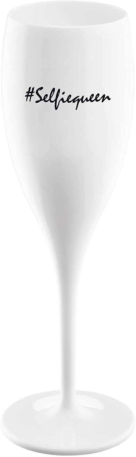 Koziol Super Glass 100Ml With Print, White, 3438525