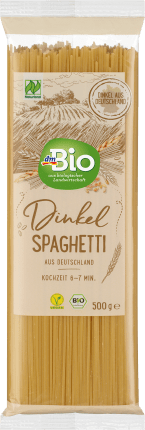 dmBio Nudeln, Dinkel Spaghetti, 500 g
