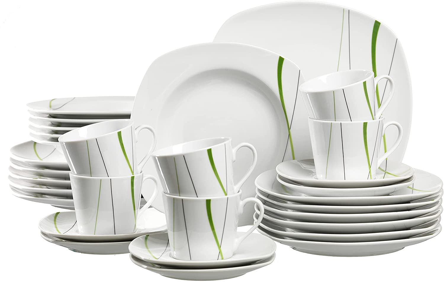Ritzenhoff & Breker Grace 594171 30-Piece Combo Crockery Set